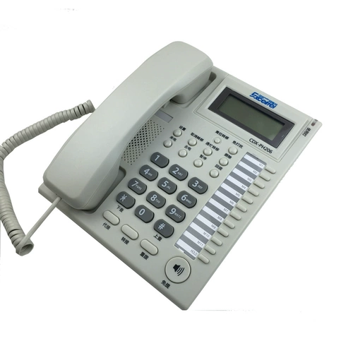 Changdexun Телефон PH206 Бизнес -звонки на стойке регистрации