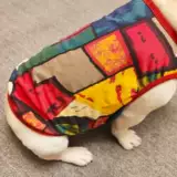 Боевая одежда весна и лето тонкий собачий жилет бульдог пугко Корги одежда