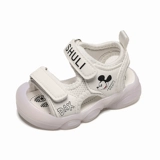 Детские сандалии, нескользящие летние шнурки для раннего возраста, дышащая детская сумка подходит для мужчин и женщин, пляжная обувь, мягкая подошва, коллекция 2022