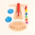 Learning đầu bé học tập kiến ​​thức cân bằng của trí thông minh câu đố cân bằng gỗ cho trẻ em Libra trợ đồ chơi mô phỏng nhà chơi Đồ chơi bằng gỗ