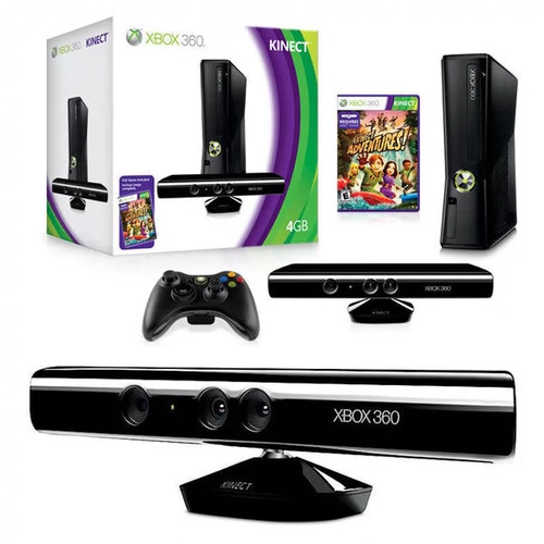 Оригинальная вторая -рука Xbox360 Dual 45 Nanometer Slim Version E Версия соматосенсорной игровой консоли (переработана)