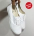 Chính hãng bước nhảy vọt cổ điển giày trắng nam giới và phụ nữ giày giày trắng Feiyue giày thể thao trắng giày lưới võ thuật giày giày vải