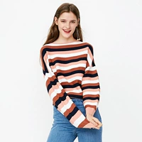 Qlxjonly new Fashion Универсальный Shuaisong узкий воротничный свитер самка 118324551