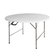 Bàn ăn tròn có thể gập lại Bàn tròn nhà 10 người bàn ăn khách sạn đơn giản bàn tròn lớn bằng nhựa gấp bàn ghế - Bàn
