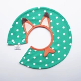 Милый слюнявчик, шарф, наряжаться, хорошо впитывает воду