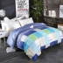 Bộ đồ giường bốn mảnh 1.5 chăn quilt cover sheets 1.8 2.0 cotton ký túc xá sinh viên 1.2 m ba mảnh bộ 4