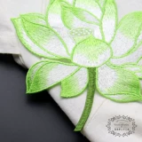 Новый продукт Multi -Color Lotus Cloth Sticker Sticker Sticker в цветочном среднем номере