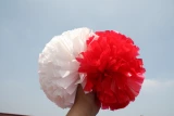 (Красно-белые) Модель с двумя головами и двугласой шариковой игрой, цветочные шарики, цветочные шарики во время больших классов