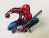 FiGPiN Nhập khẩu gốc PS4 Trò chơi độc quyền Marvel Spider Stereo Ghim ghim - Game Nhân vật liên quan