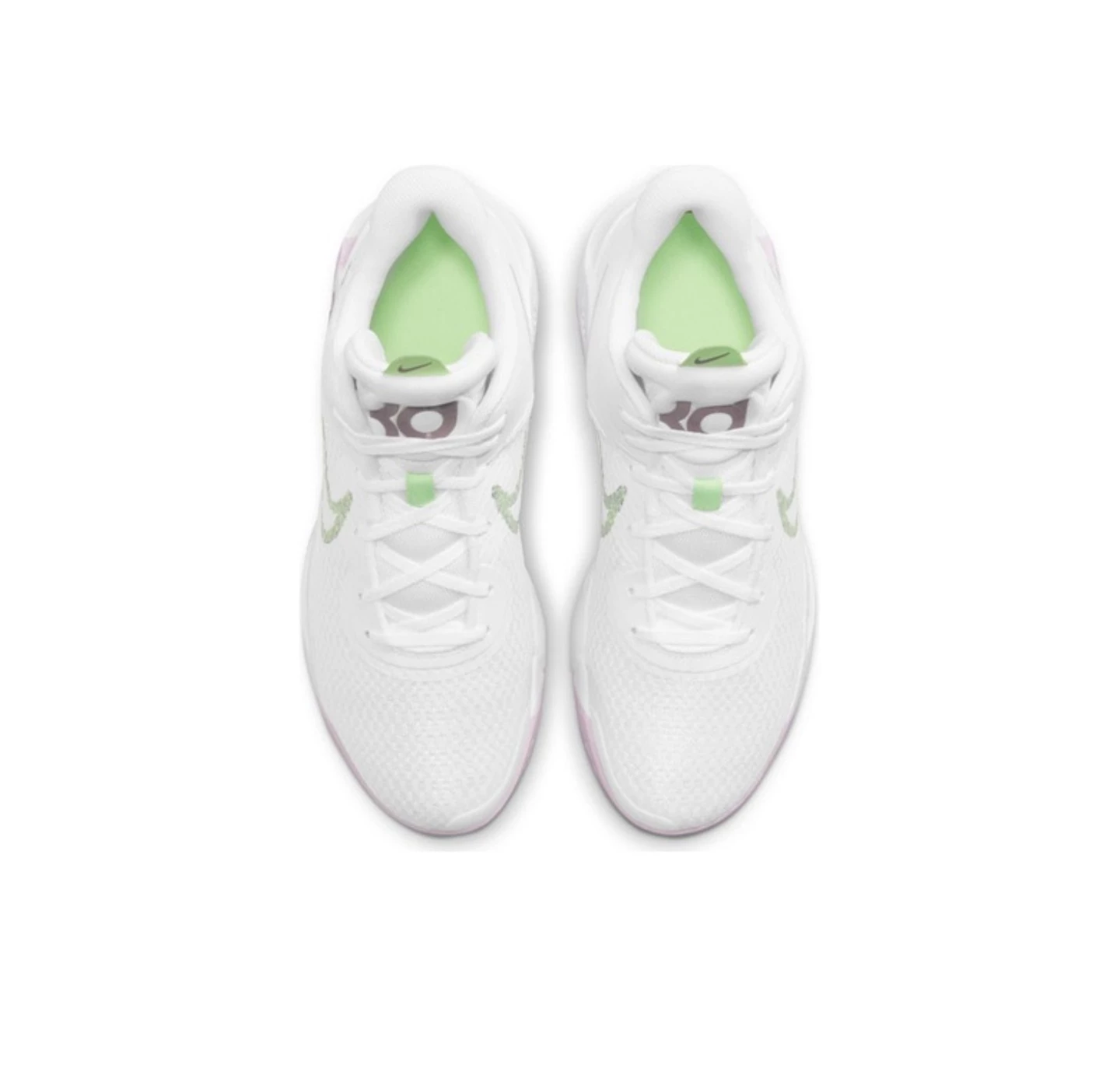 Найк/Nайк KD Tery5 Durant White Purple Bangs Мужские фиолетовые баскетбольные кроссовки DJ6922-100