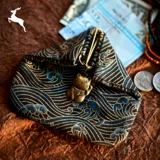Кошелек, сумка-органайзер, японские креативные монеты, на удачу, креативный подарок