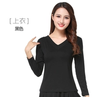 Черный лонгслив