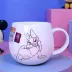 Yachengde Bone Trung Quốc QQ Cup Minnie Mickey Phim hoạt hình dễ thương Cốc nước gốm Cốc sữa Cốc cà phê Cốc - Tách