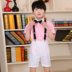 Trẻ em của Quần Yếm Có Dây Đeo Trang Phục Tiểu Học và Trung Học Sinh Viên Điệp Khúc Nam Tốt Nghiệp Ảnh Trai Đọc Hiển Thị Chủ Dress Trang phục
