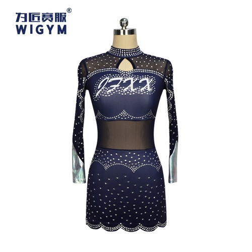 Новый цветочный бал La La La Gallery Clothing Themble Blue Blue Jazz School School Service Service Competition Школьная команда мужчин и девушек