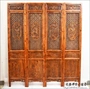 Dongyang khắc gỗ màn hình cửa cổ và cửa sổ cửa sổ phong cách Trung Quốc rắn gấp gỗ màn hình phòng khách hiên bìa phân vùng dọc gấp vách ngăn phòng ngủ bằng gỗ
