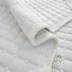 Bộ nhớ đệm mùa hè cotton 1,5m giường nhíp giường nhíp đôi là nệm chống trượt mỏng 1,8m bọt biển - Nệm