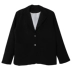 [ELINASEA] Xiaohai mùa thu và mùa đông sang trọng cơ bản đơn giản hai nút đơn giản dài tay phù hợp với áo khoác nữ thời trang công sở hàn quốc Business Suit