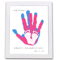 Краска белая рама 3 цвета роза + синий + белый