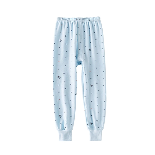 Детское хлопковое удерживающее тепло термобелье для мальчиков, хлопковые детские штаны, подходит для подростков