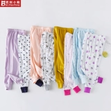 Детское хлопковое удерживающее тепло термобелье для мальчиков, хлопковые детские штаны, подходит для подростков