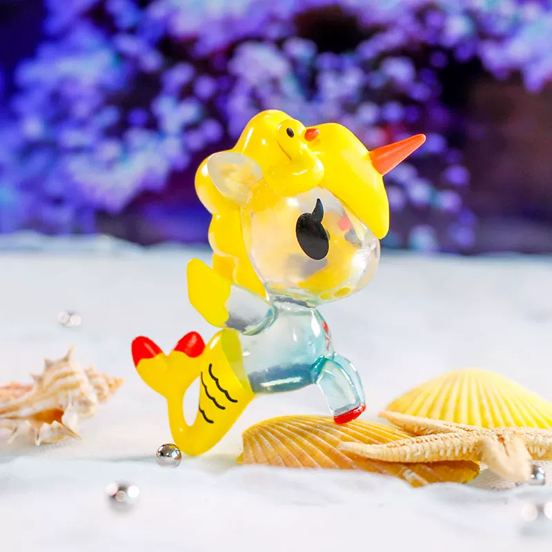 Pony Tokidoki Слепой Бокс Swing Dominels Русалка Русалка 4-е поколение Четыре поколения Четыре - поколение Fortune Fubag