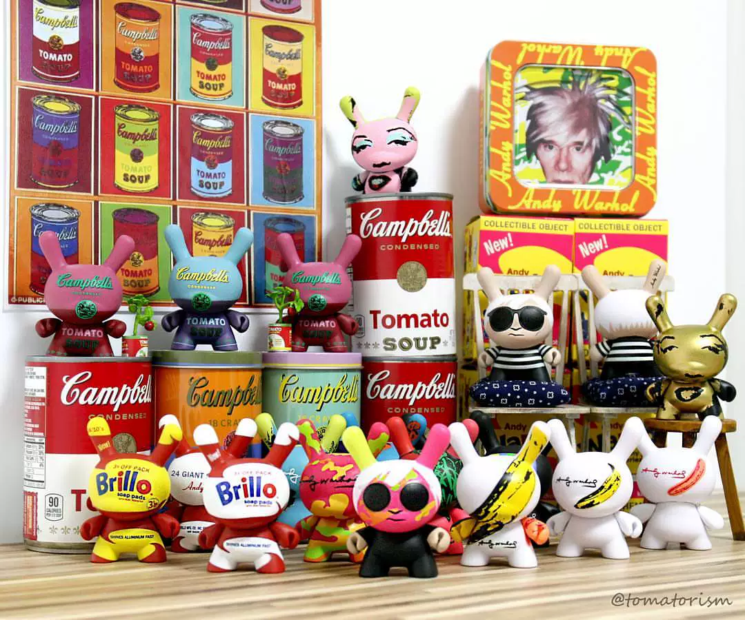 [TOY4U] Spot Kidrobot Andy Warhol Dunny Andywo Hall Blind Box Tide Play