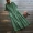 6294 mùa hè mới của phụ nữ văn học ren hoang dã khâu tay ngắn cổ tròn váy cotton tinh khiết màu dài váy - Sản phẩm HOT