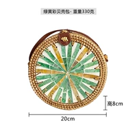 Редактор с зеленым и желтым цветом Редактор виноградной лозы круглый