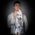[古 阿 新] 2018 mùa hè thanh lịch mực Trung Quốc phong cách thời trang Hàn Quốc retro gốc kem chống nắng vành đai áo len áo hoodie cặp Áo len