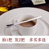 Кофейная палочка для смешивания из нержавеющей стали, милая японская ложка, популярно в интернете