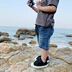 Chao Ma Feifei 2019 quần short cotton cotton cho trẻ em Quần áo bé trai năm quần thường quần Quần áo trẻ em Hàn Quốc - Quần jean shop quan ao baby Quần jean
