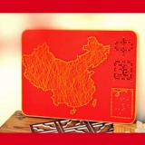 Красный школьный набор материалов, DIY, рисование линий