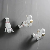 Брендовый трехмерный креативный космический космонавт, подвеска, декор, умеет карабкаться