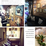 Американская креативная ретро -манга Old Iron Prescoot Bar Restaurant Cafe Store украшения пиксель личное украшение стены