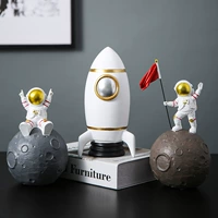 Космический креативный космонавт, декор, популярно в интернете, копилка для денег, скандинавский стиль