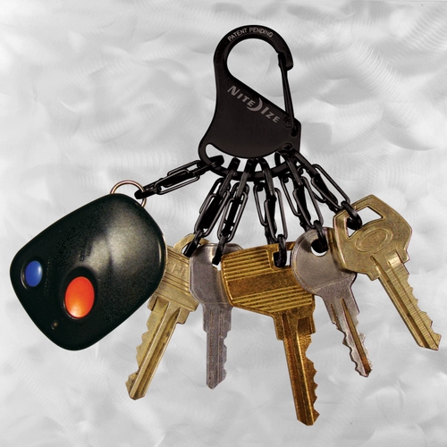 Spot Special Profem Nite Ize/American Naiai Kaile KeyChain Полный стиль из нержавеющей стали.
