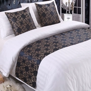 Khách sạn Biyi Bộ đồ giường khách sạn Vải cao cấp Giường đuôi Giường Cờ cuối giường Mat Giường trải giường Dải trang trí