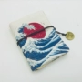 Yunzhiqi văn học nhỏ tươi in gói thẻ 20 phong cách Trung Quốc vải mini chống degaussing gói thẻ ví đựng card