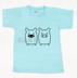 DIY tùy chỉnh cotton mùa hè trắng T-Shirt mẫu giáo quần áo đồng phục học sinh mùa hè một mảnh quần áo trẻ em graffiti cha mẹ và con đồng phục học sinh tiểu học Đồng phục trường học / tùy chỉnh thực hiện