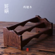 Ban Yi Tea Stand Chicken Wing Wood Tea Cup Chủ Kung Fu Tea Set Trang trí Cup Chủ Trà Nghi lễ Phụ kiện HY-X - Trang trí nội thất