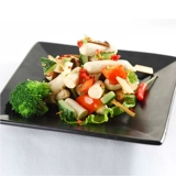 Qi Shan Foods Вегетарианская куриная кишечная кишечника замороженная 200 г вегетарианская голова Дрит имитирует суп горячий горшок -наполненная овощной колбасой Бесплатная доставка