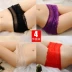 4 món quà đóng hộp ren sexy phương thức quần lót nữ trung eo bông ladies briefs liền mạch thoải mái thoáng khí