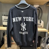 MLB Весенний трикотажный свитер для влюбленных для отдыха, кардиган, тренд сезона