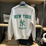 MLB Весенний трикотажный свитер для влюбленных для отдыха, кардиган, тренд сезона