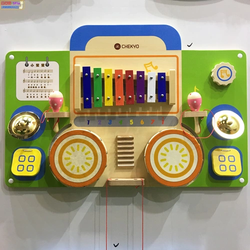 Музыкальная деревянная игрушка для детского сада, раннее развитие