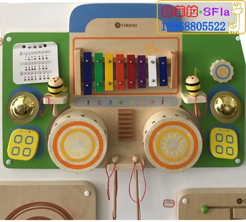 Музыкальная деревянная игрушка для детского сада, раннее развитие
