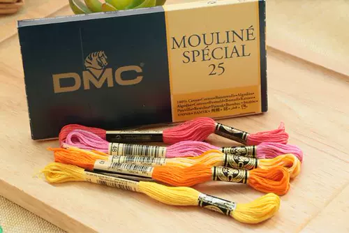 Французская линия вышивки DMC Cross -Stitch Французская импортная DMC Cotton Line Art117 серия
