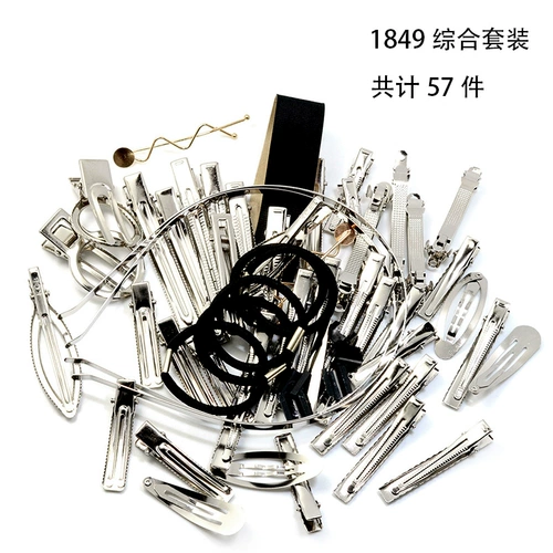 Аксессуар для волос ручной работы, детская лента с бантиком, ободок, шпильки для волос, заколка для волос, набор материалов, DIY