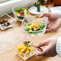 Кавасима дом японская стаканная чаша прозрачная миска с фруктами одно салат-миска для лучшей миска творческая милая миска W-95